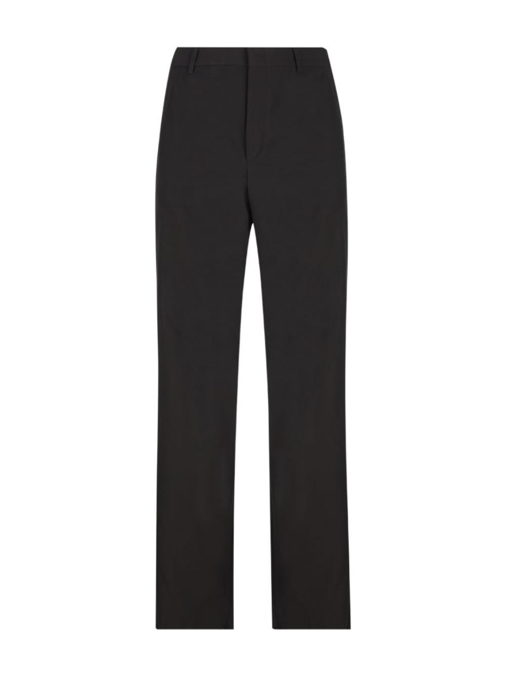 GUCCI Black Wool Suit Trousers Men