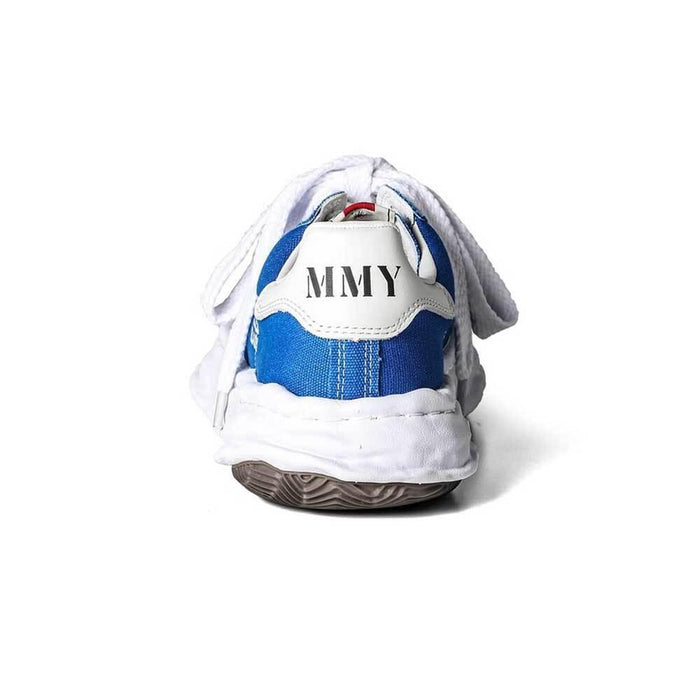 Maison Mihara Yasuhiro Blakey Canvas Low Top Sneakers Blue