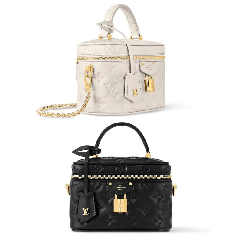 Louis Vuitton Black Vanity PM Tote Bag Unisex