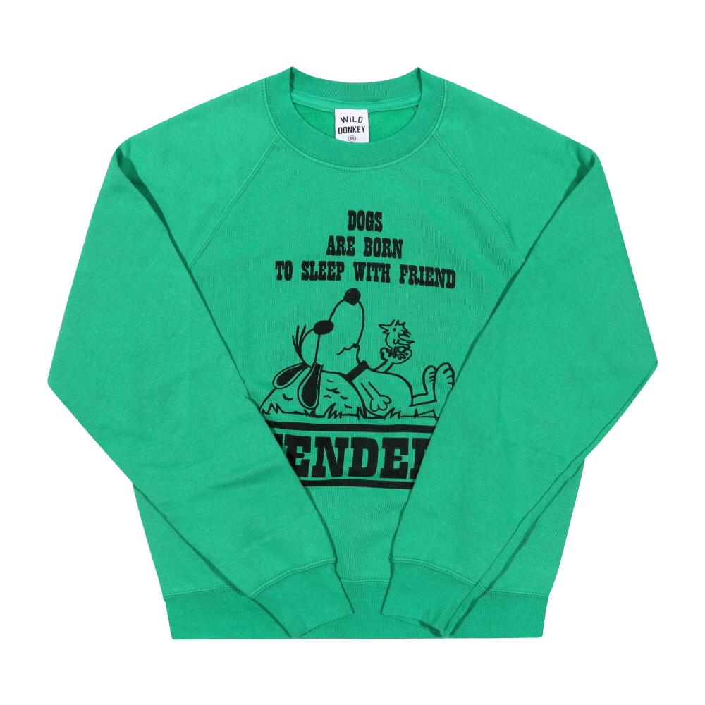 Wild Donkey Kelly Green Unisex Sweatshirt