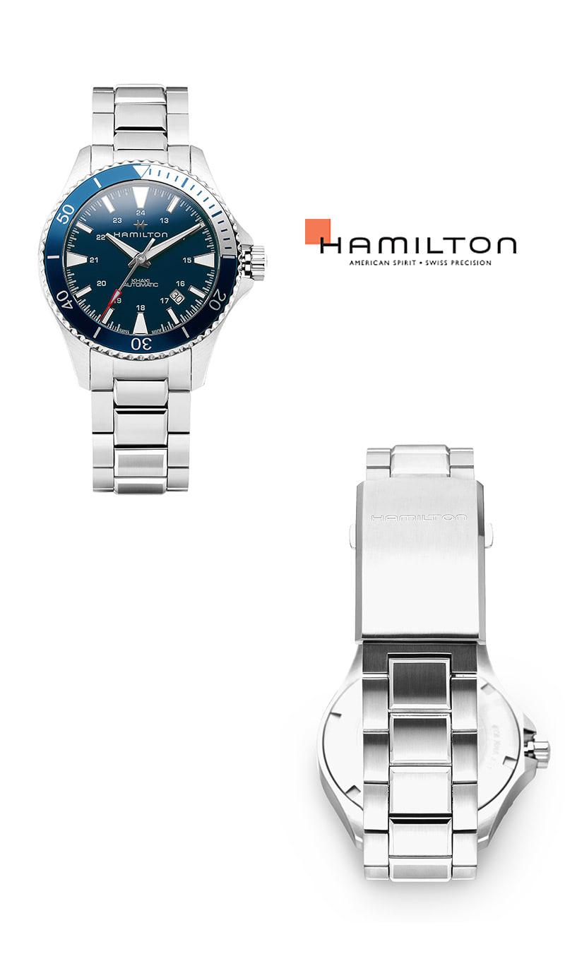 Hamilton Blue Dial Fabric Strap Men’s Watch