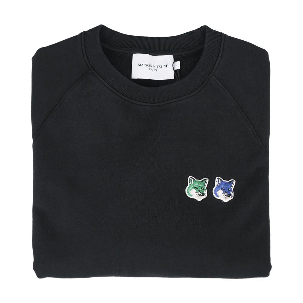 Maison Kitsune Double Fox Logo Sweatshirt for Women