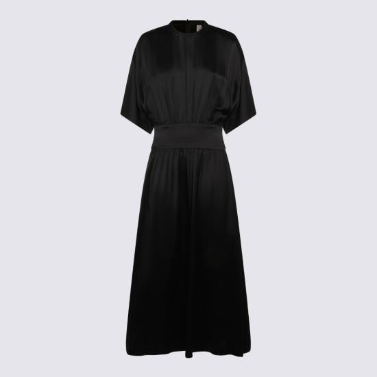 Toteme Black Midi Dress 261WRD 0330 FB0546
