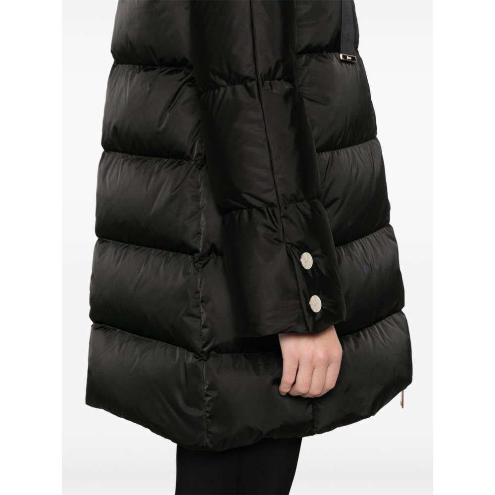 Herno Satin A-Shape Black Women’s Puffer Jacket