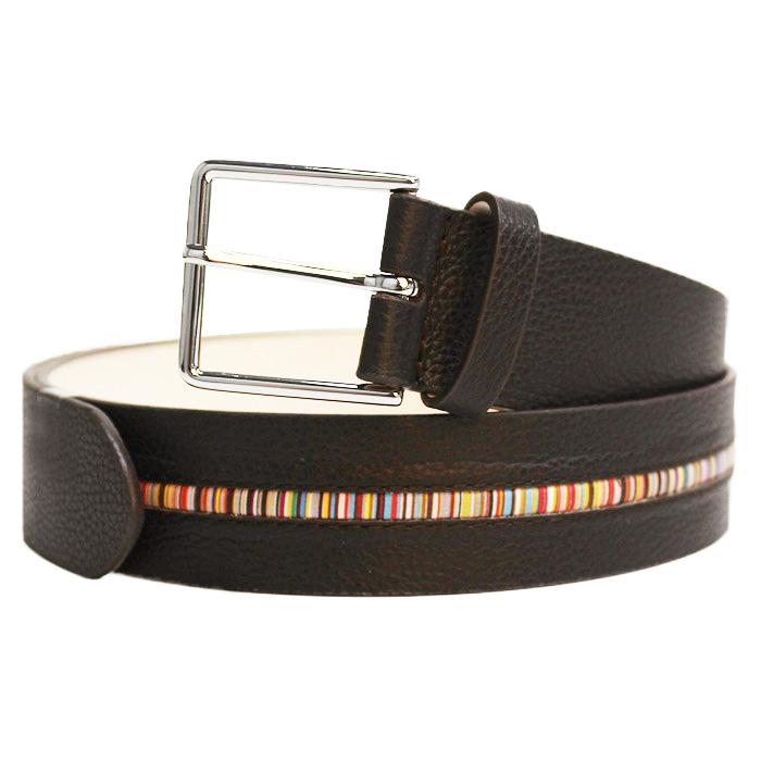 Paul Smith Men's Leather Belt M1A 5775 BINSTD 66