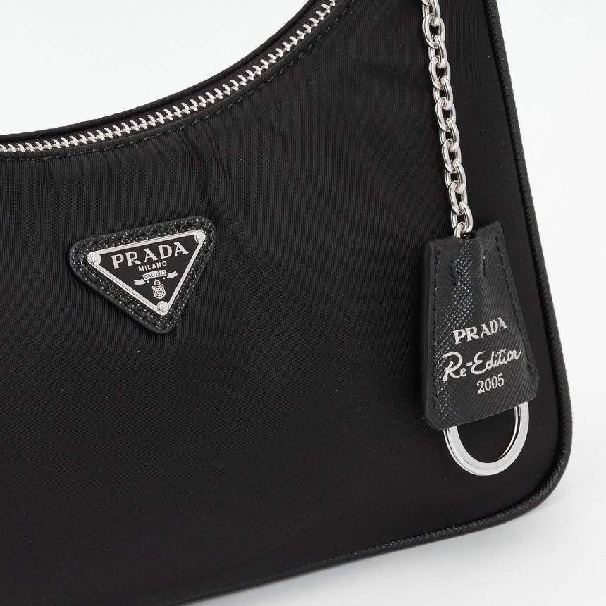 PRADA Re-Edition 2005 Re-Nylon Mini Women’s Shoulder Bag Black