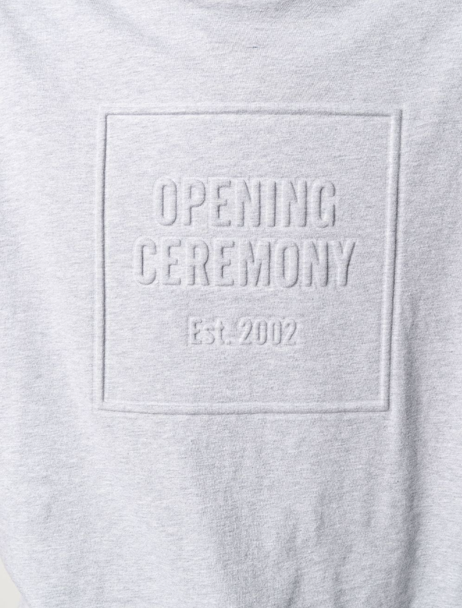 Opening Ceremony Gray Short Sleeve T-Shirt YMAA001 F20JER001