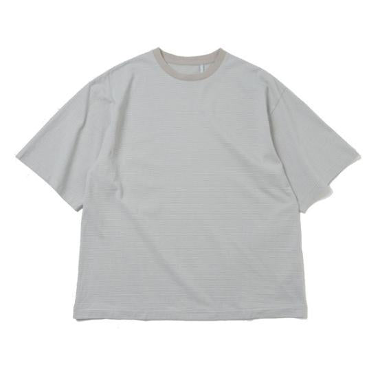 KAPTAIN SUNSHINE Grey Stripe Short Sleeve T-Shirt KS25 SCS09