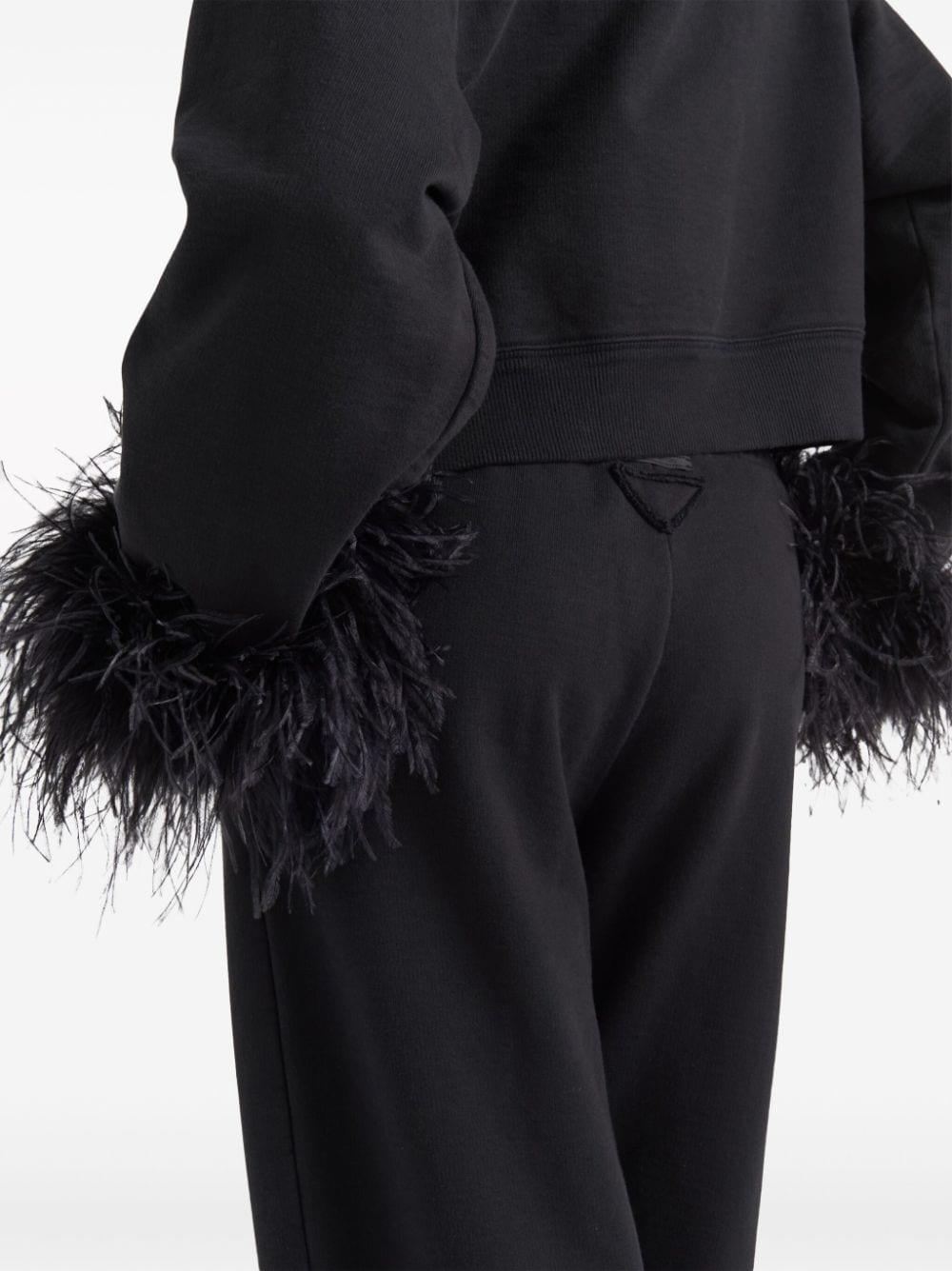 PRADA Black Cropped Trousers