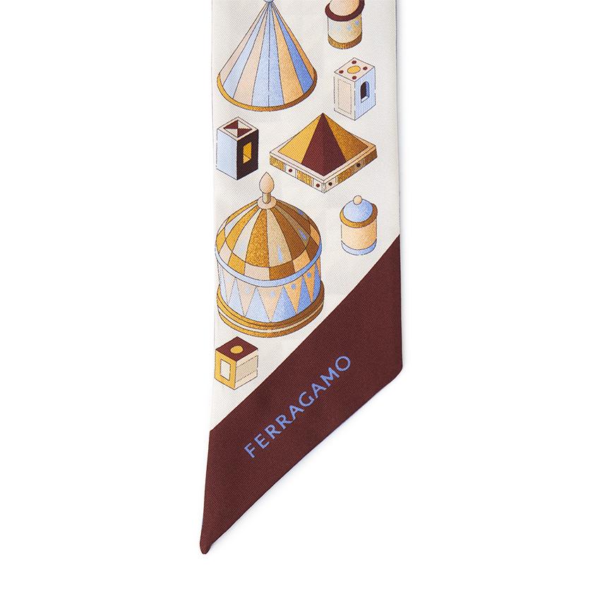 Ferragamo Women’s Silk Scarf 32 0975 002 0780019