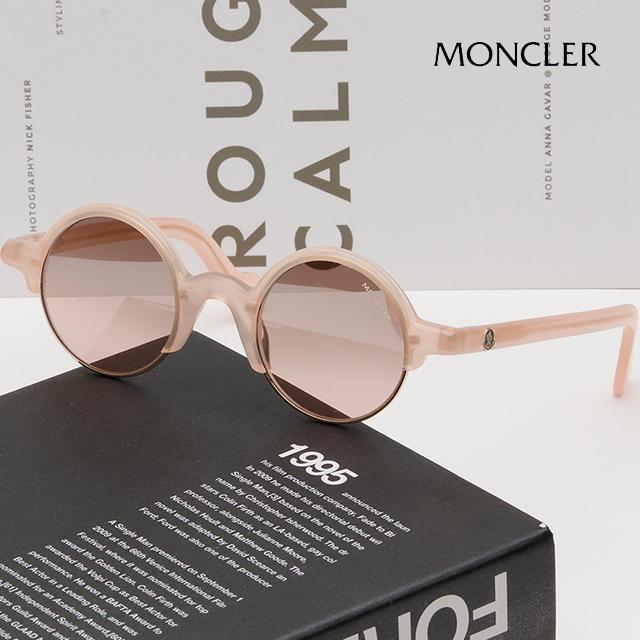 Moncler Pink Mirror Unisex Sunglasses ML0062 72S