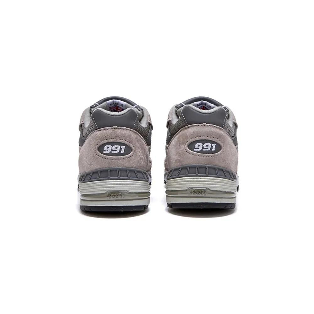 New Balance 991 Made in UK Grey Low Top Sneakers Men