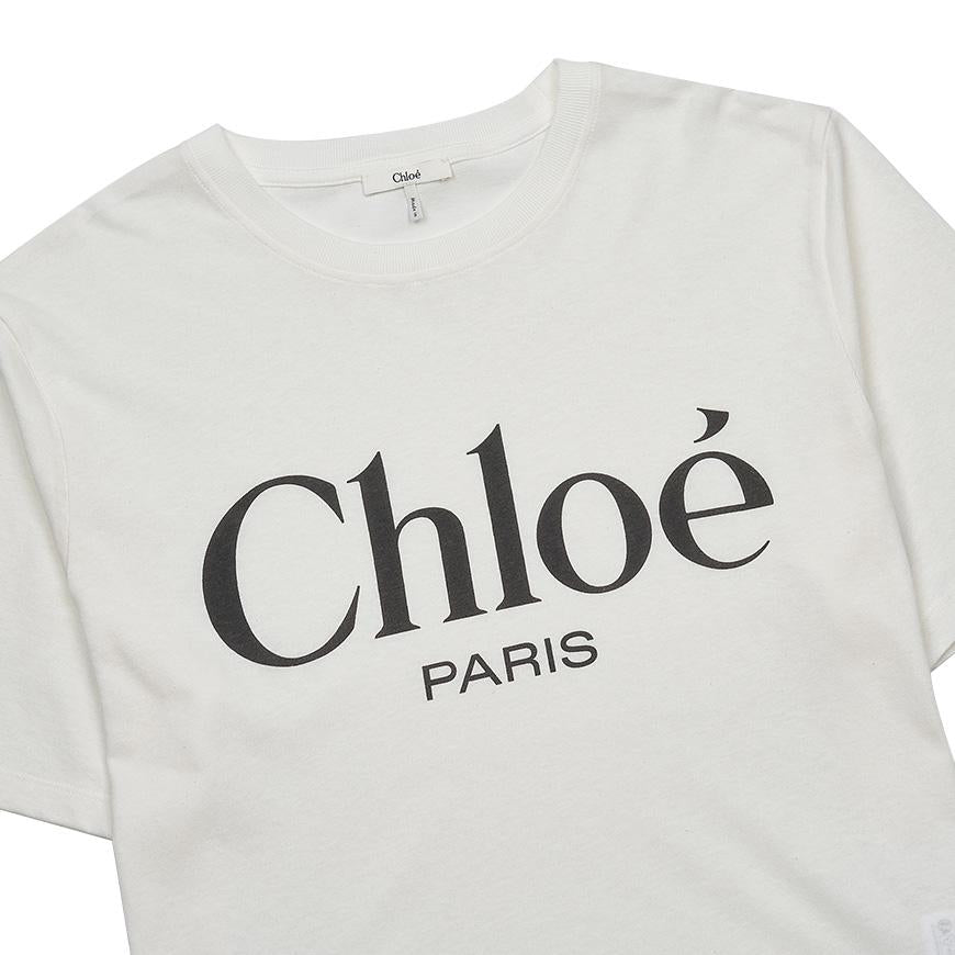 Chloe Oversized Logo T-Shirt for Women CH25SJH20191 101