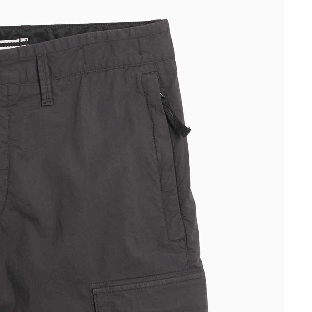 STONE ISLAND Men’s Cargo Shorts Green Cotton Ripstop