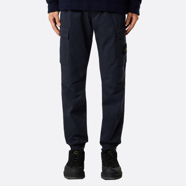 STONE ISLAND Blue Parachute Cargo Pants for Men L2S153100033 S0014 V0020
