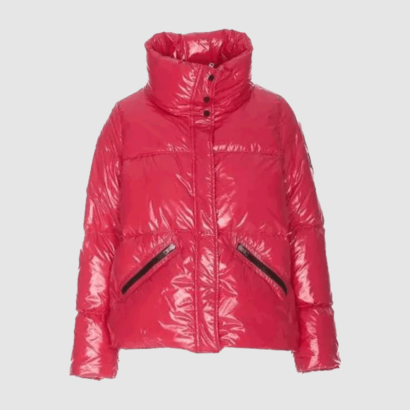 Herno Glossy Bomber Down Jacket for Women