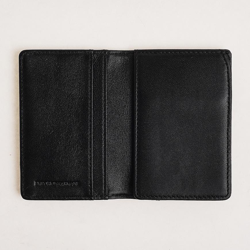 Emporio Armani Men’s Leather Trifold Wallet EM003603 AF19365 UC001