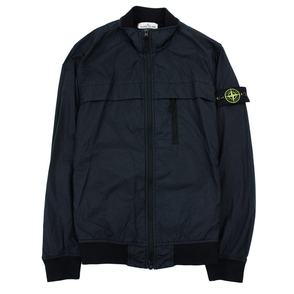 STONE ISLAND Crinkle Reps R-NY Jacket Black Men’s Outerwear