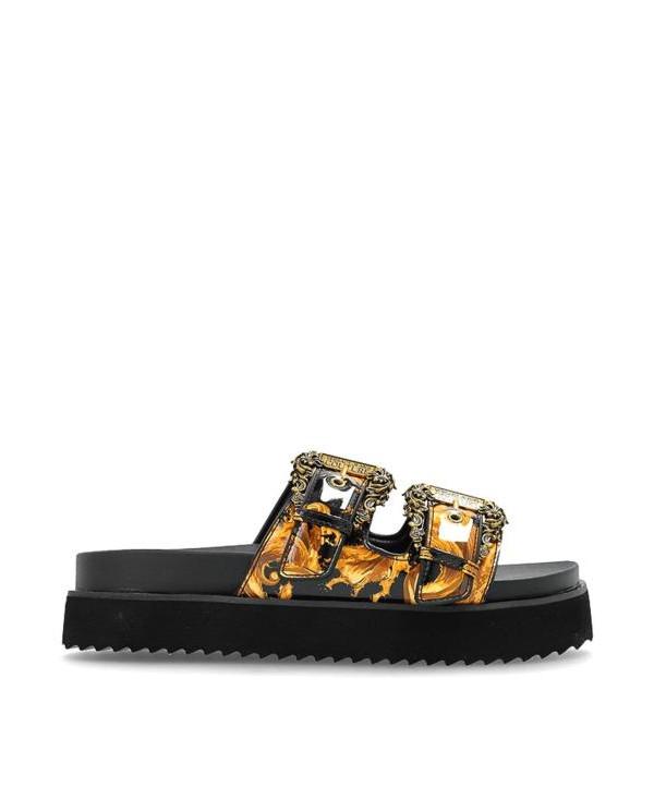Versace Baroque Buckle Arizona Sandals 80VA3SM1 ZS366 G89