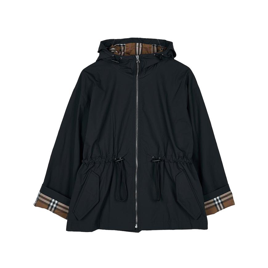 BURBERRY Women’s Medley Drawstring Jacket A1189 Black