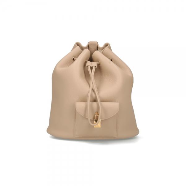 Loro Piana Extra L27 Backpack Light Mastic Sun Gold FAP1404 D0Q7
