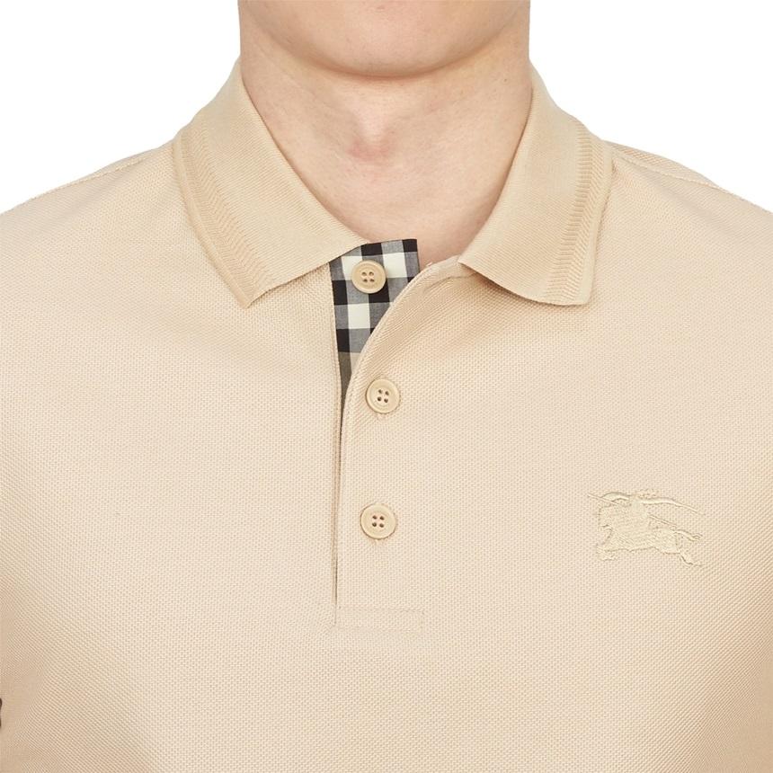 BURBERRY EKD Logo Short Sleeve Polo Shirt for Men 8099167