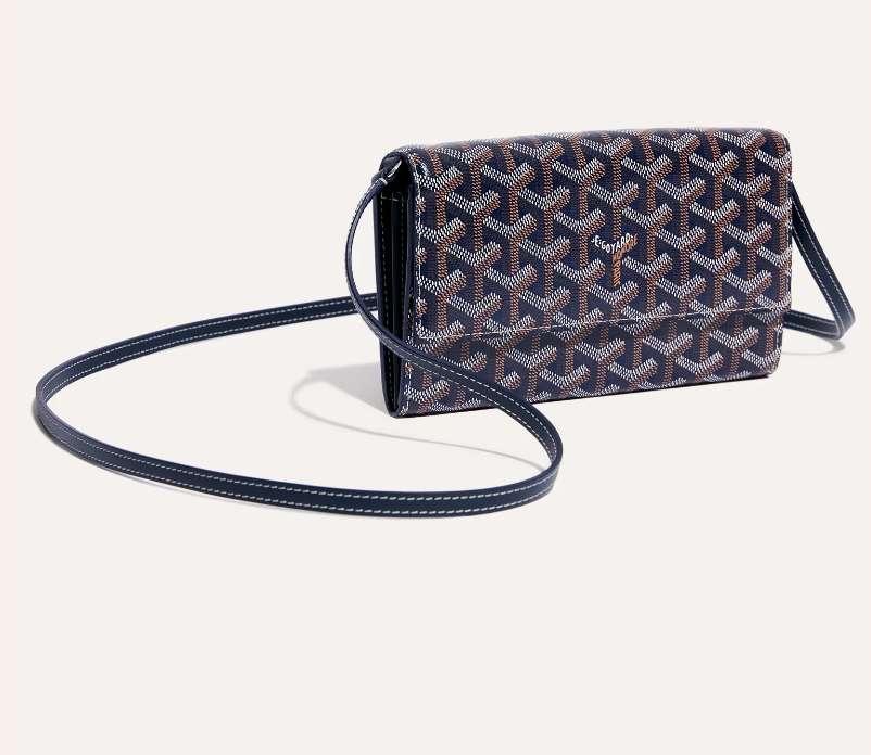GOYARD Varennes 3 Flap Mini Crossbody Wallet Bag