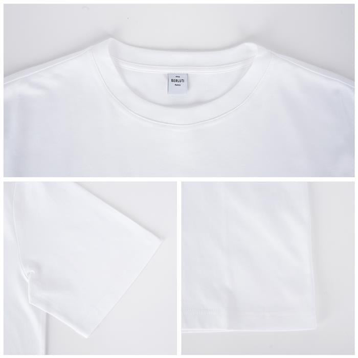 berluti Scritto Embroidered Short-Sleeve T-Shirt R28JRS156001 000