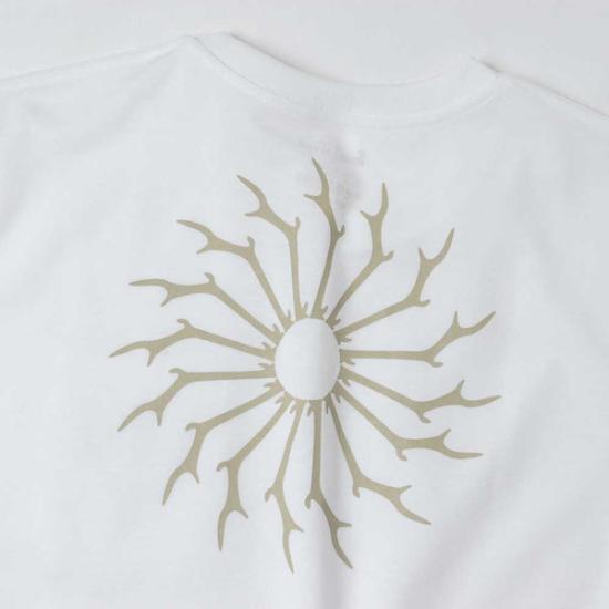 South2 West8 Short Sleeve T-Shirt Men’s Black Cotton QV667A WHITE DOM