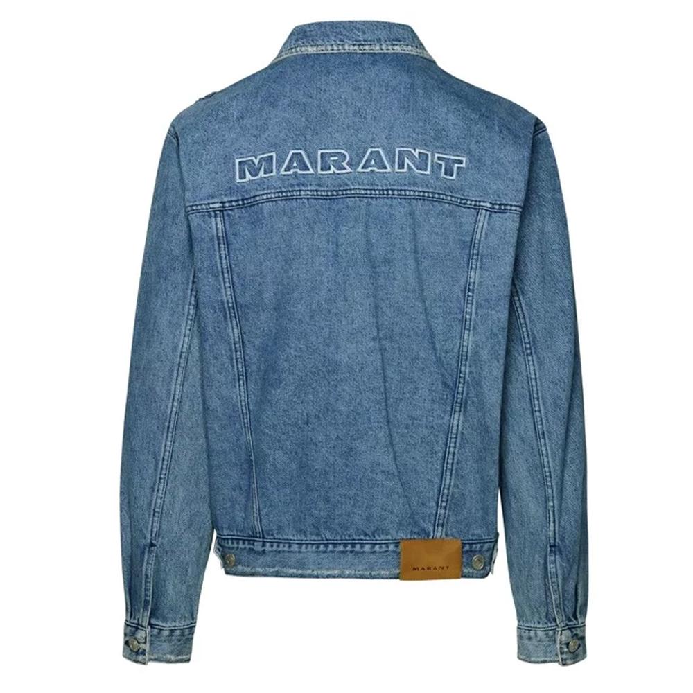 Isabel Marant JANGO Blue Denim Jacket Men