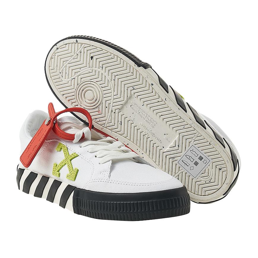 OFF WHITE Mens Arrow Low-Top Sneakers OMIA085S23FAB0010150