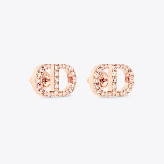 DIOR Petit CD Pink Stud Earrings for Women E1742PTCCY D12P