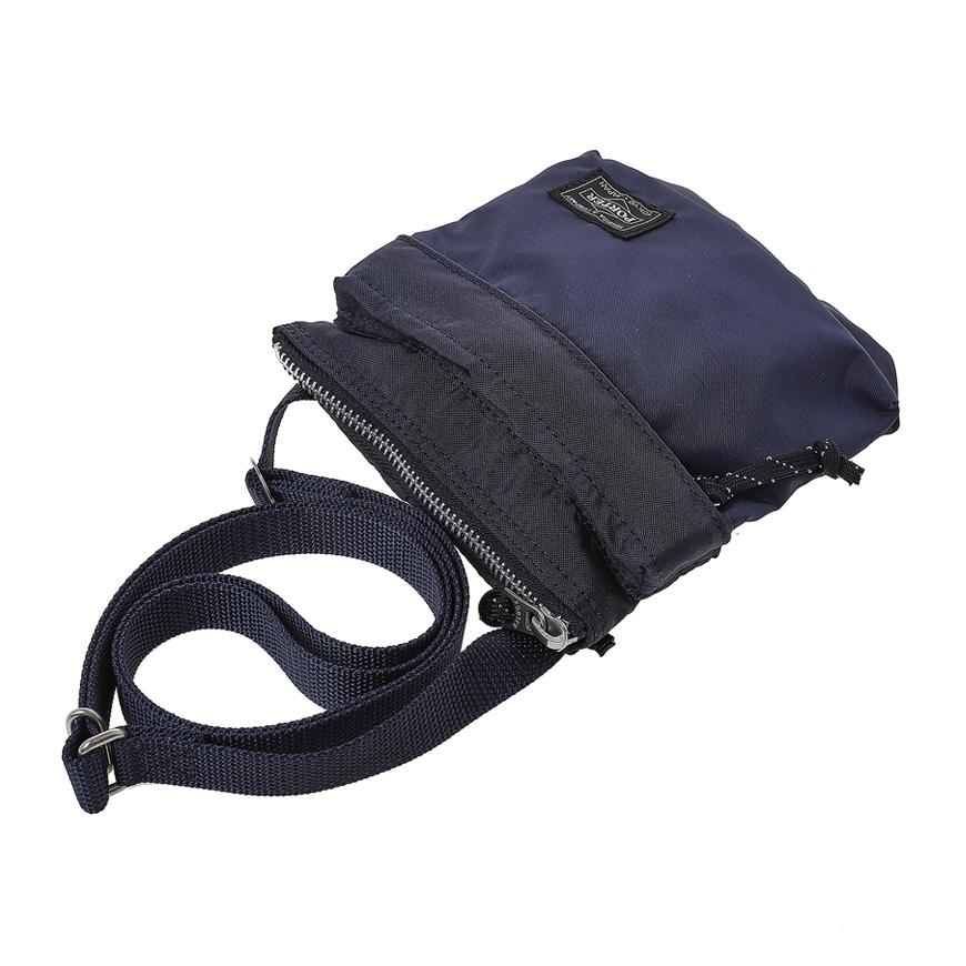 PORTER Force Shoulder Pouch Bag Unisex Black Crossbody