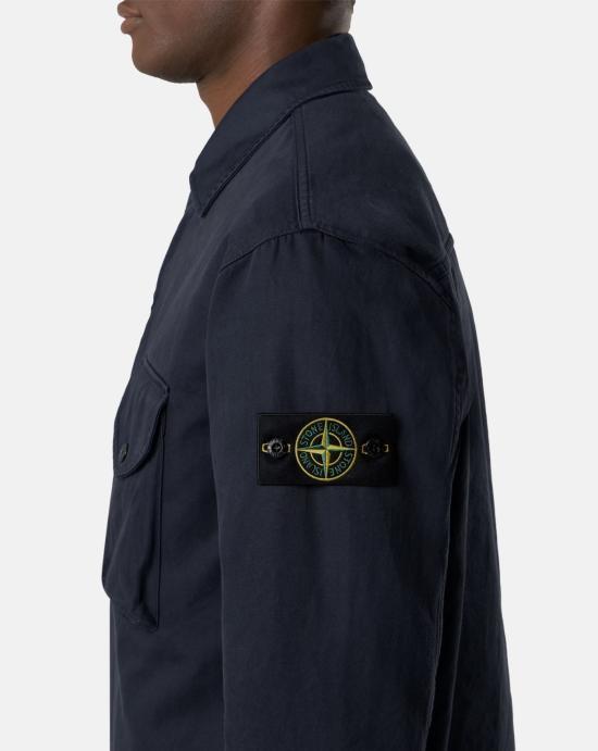 STONE ISLAND Long Sleeve Shirt for Men L2S15 1200001 S0404 V002A NAVY DOM