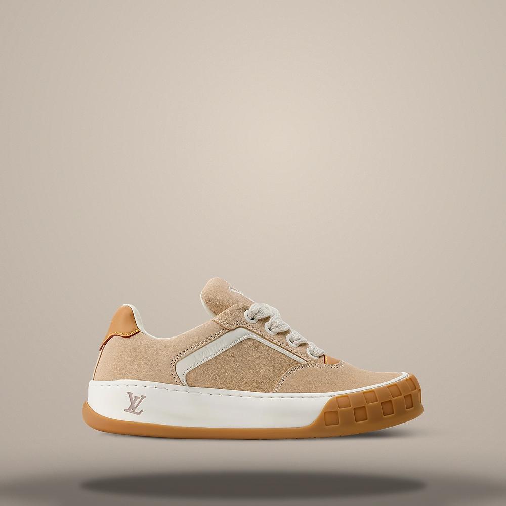 Louis Vuitton Beige LV Tilted Sneakers Low-Top 1AKYE2