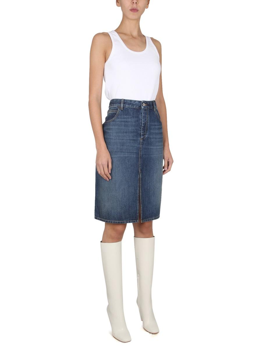 Bottega Veneta Sleeveless Cotton T-Shirt White Women’s