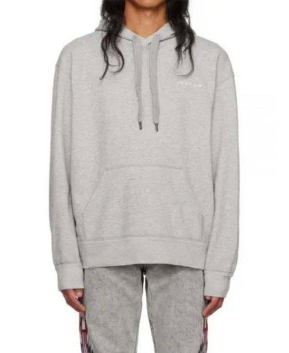Isabel Marant Gray MARCELLO Hoodie Sweatshirt for Men