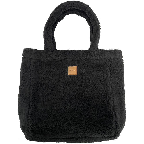 A.P.C. Lou Mini Tote Bag Black COGXD M61875 LZZ