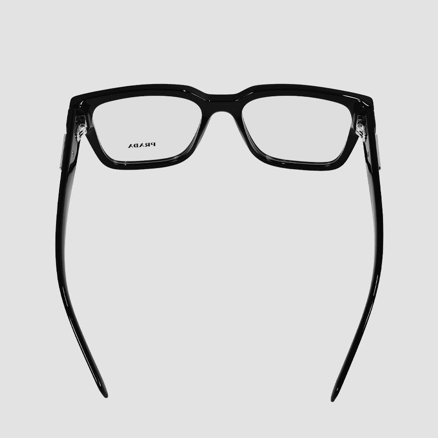 PRADA Square Frame Black Eyeglasses 1AB1O1