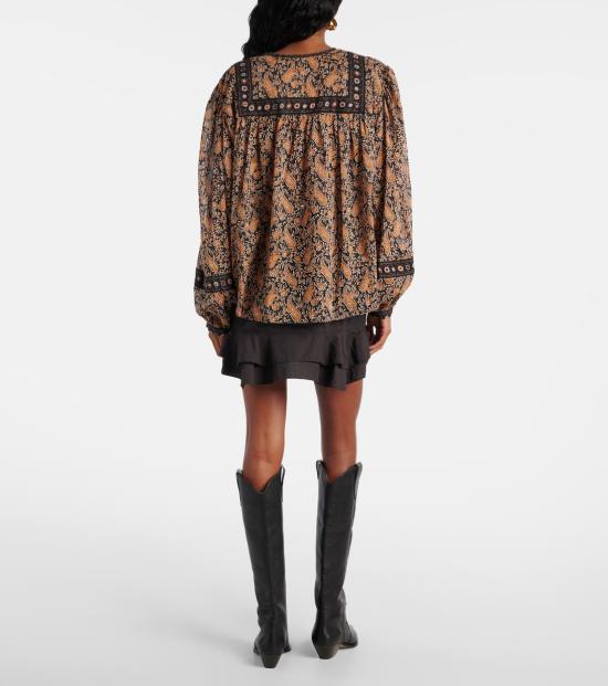 Isabel Marant Black Blouse HT0024 FBC1 J04E01BK