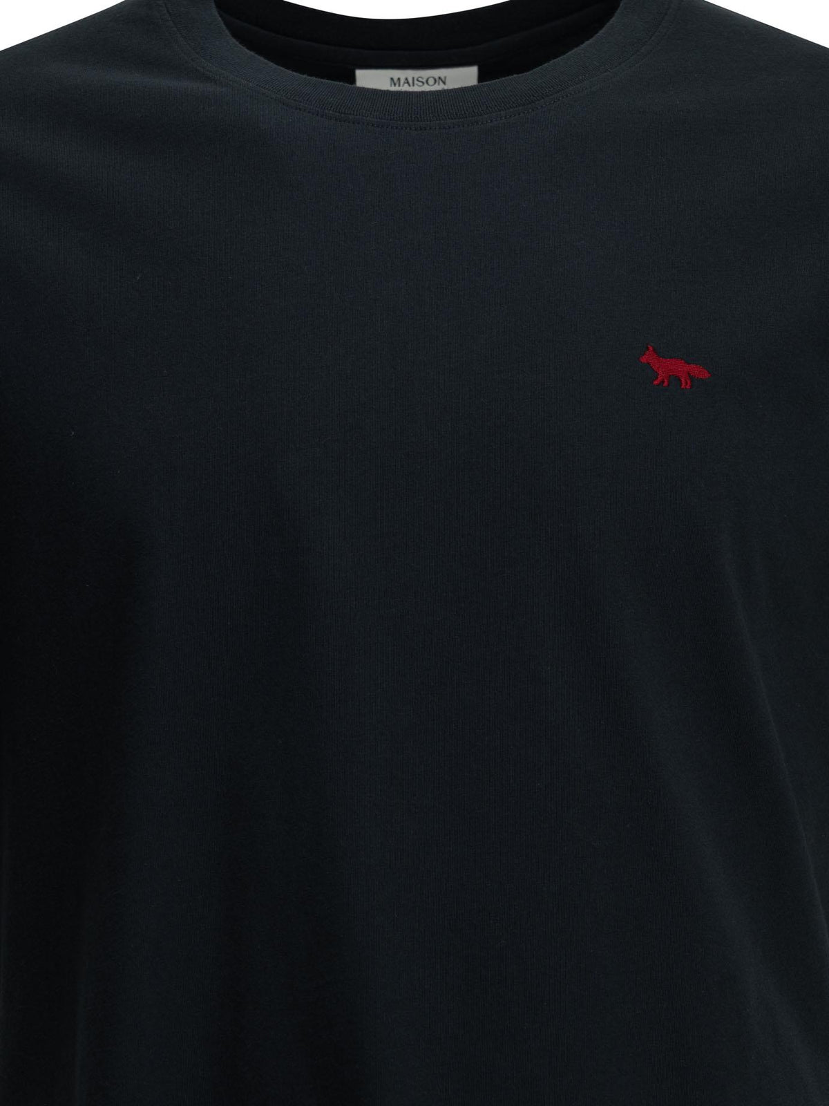 Maison Kitsune Cotton Crewneck T-Shirt for Men