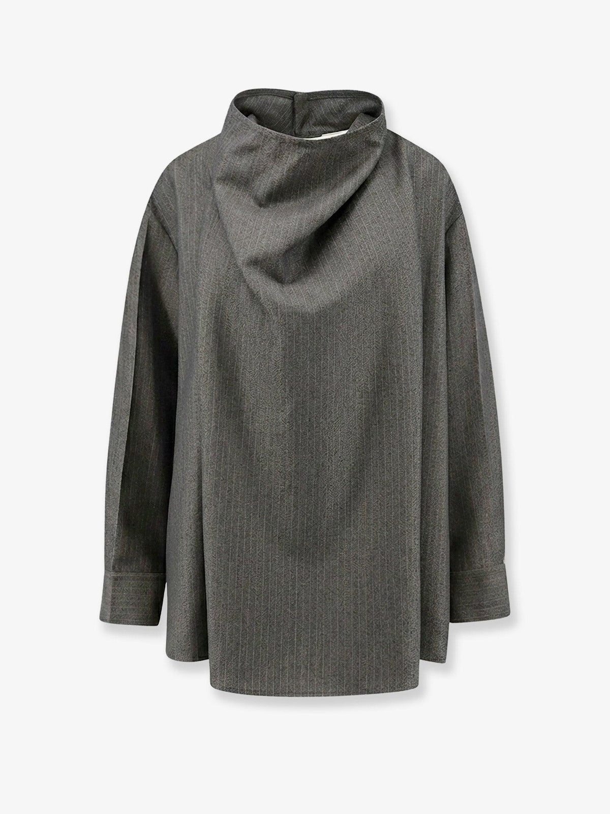 Bottega Veneta Long Sleeve Sweatshirt Women’s Black Cotton