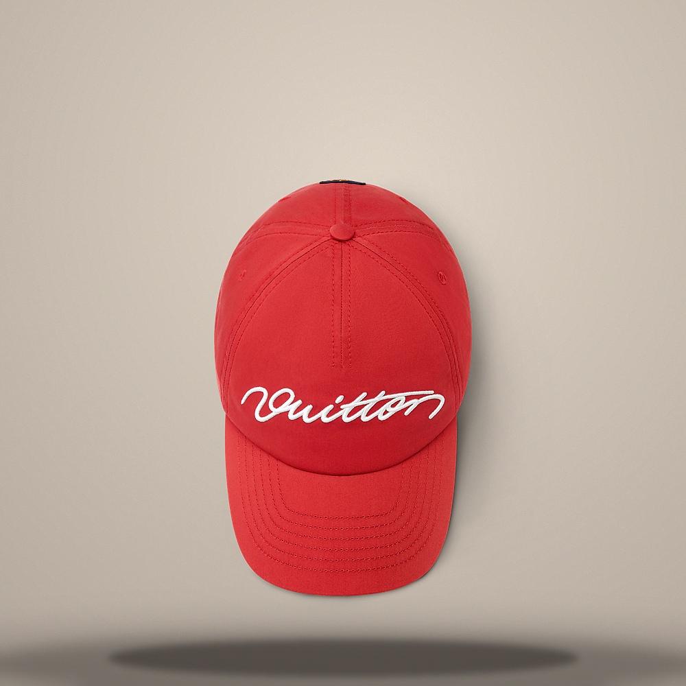 Louis Vuitton Signature Red Cap M5552