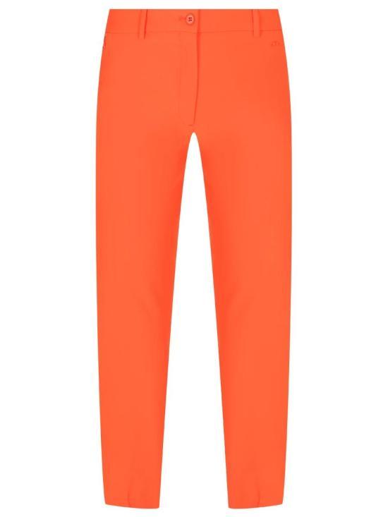 J LINDEBERG Straight Pants Tangerine Tango Orange Classic GWPA09300 G016