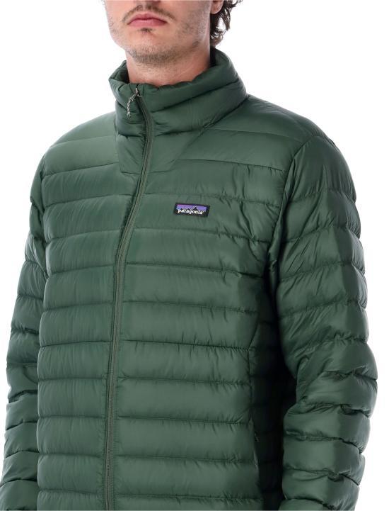 patagonia Treeline Green Down Sweater Jacket Women’s