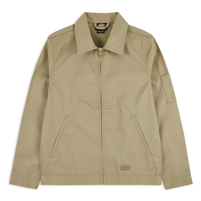 Dickies Unlined Eisenhower Jacket Khaki Men's Women's JT75 KH