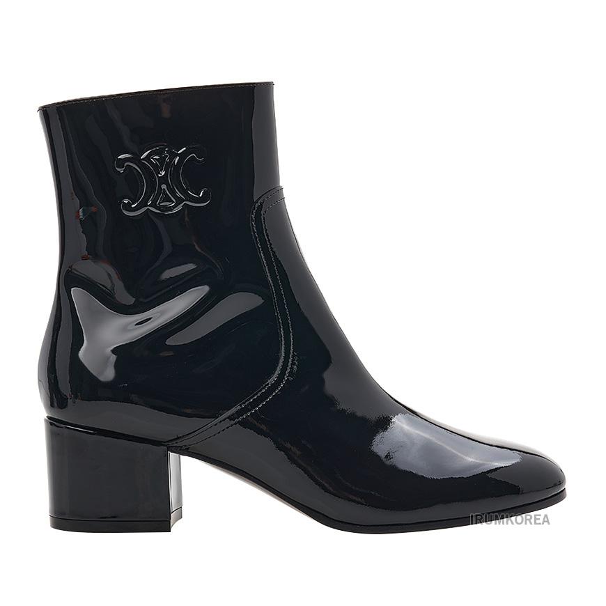 CELINE Women’s Patent Leather Ankle Boots 360484582C 38NO