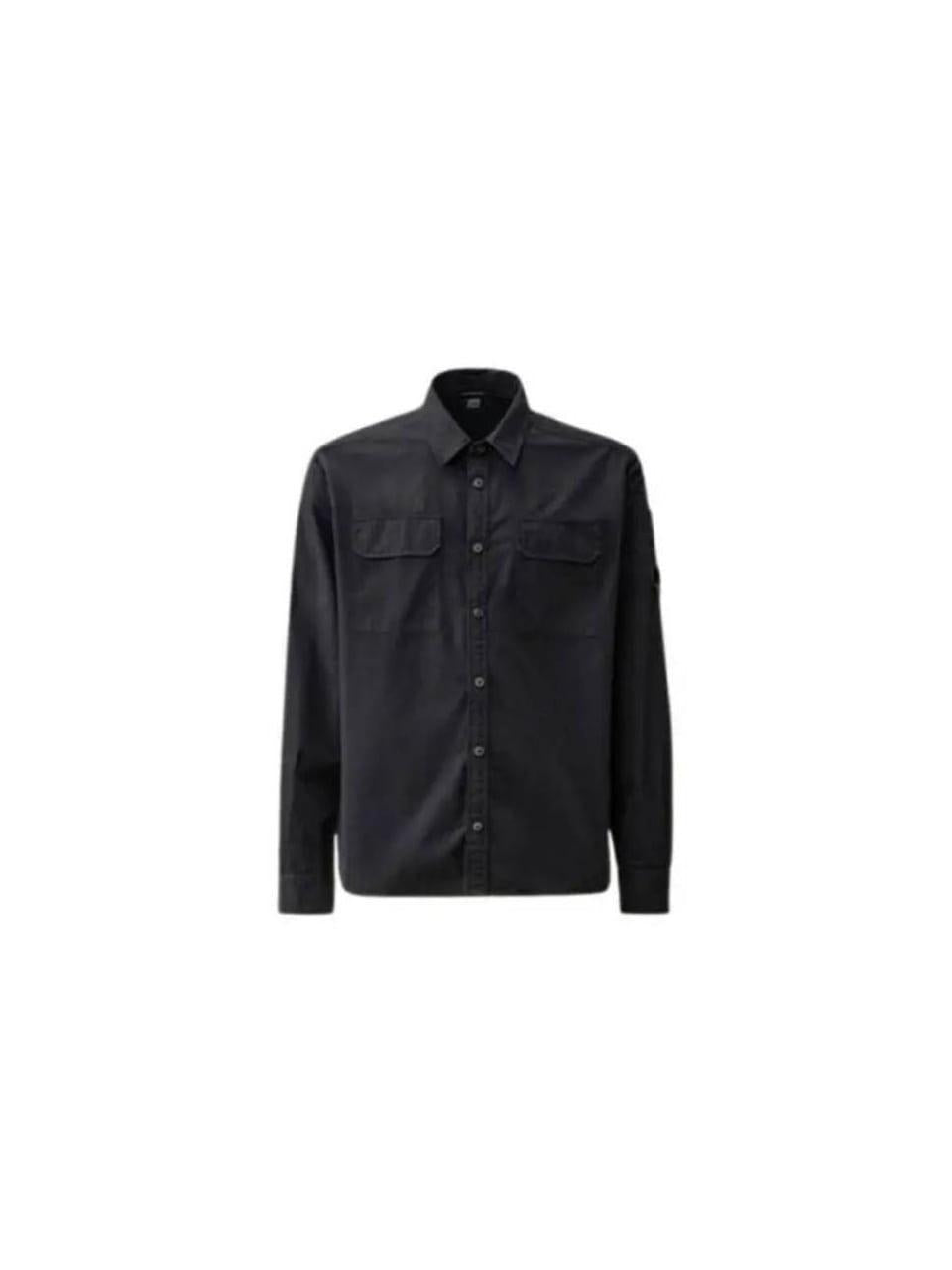 CP Company Organic Gabardine Long Sleeve Shirt