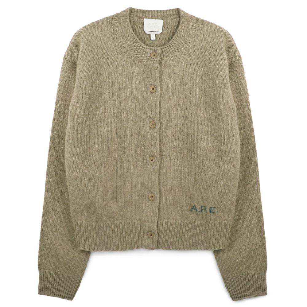 A.P.C. Women's Wool Crewneck Cardigan WOASW F22352 PBC