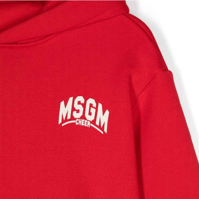 MSGM Womens Kids Logo Hoodie F4MSJBHS226 040